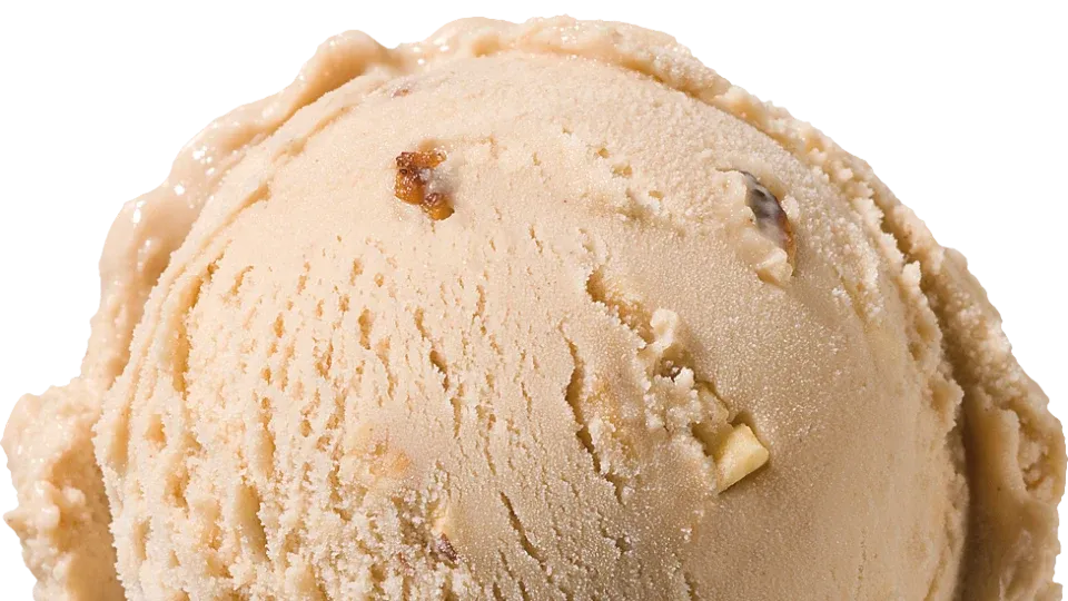 Eiskugel Haselnuss