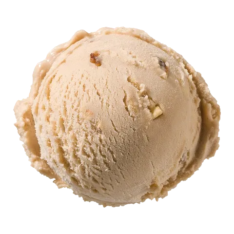 Eiskugel Haselnuss