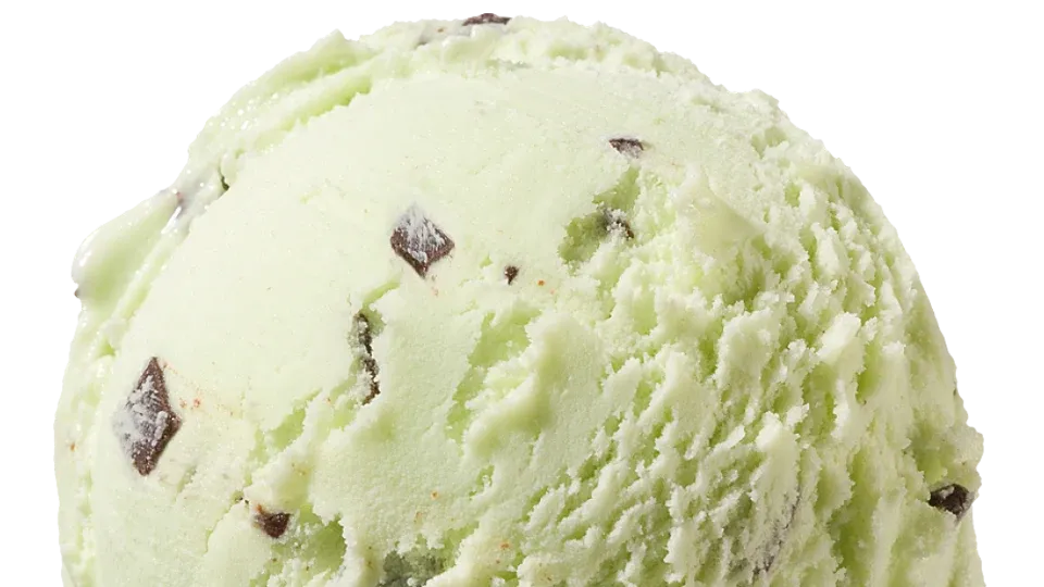 Eiskugel Schoko-Mint