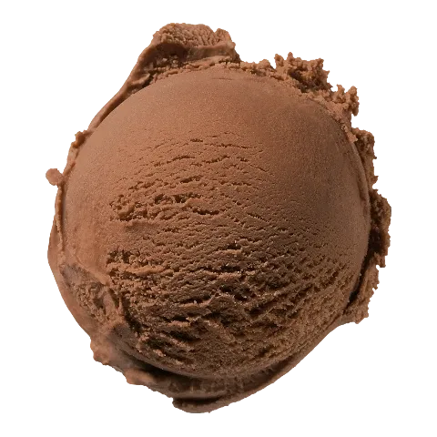 Eiskugel Schokolade